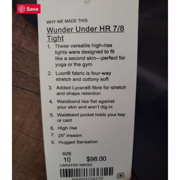 STOP BUYING REPLICA LULULEMON! Spot it and report - Picture 10 of 10